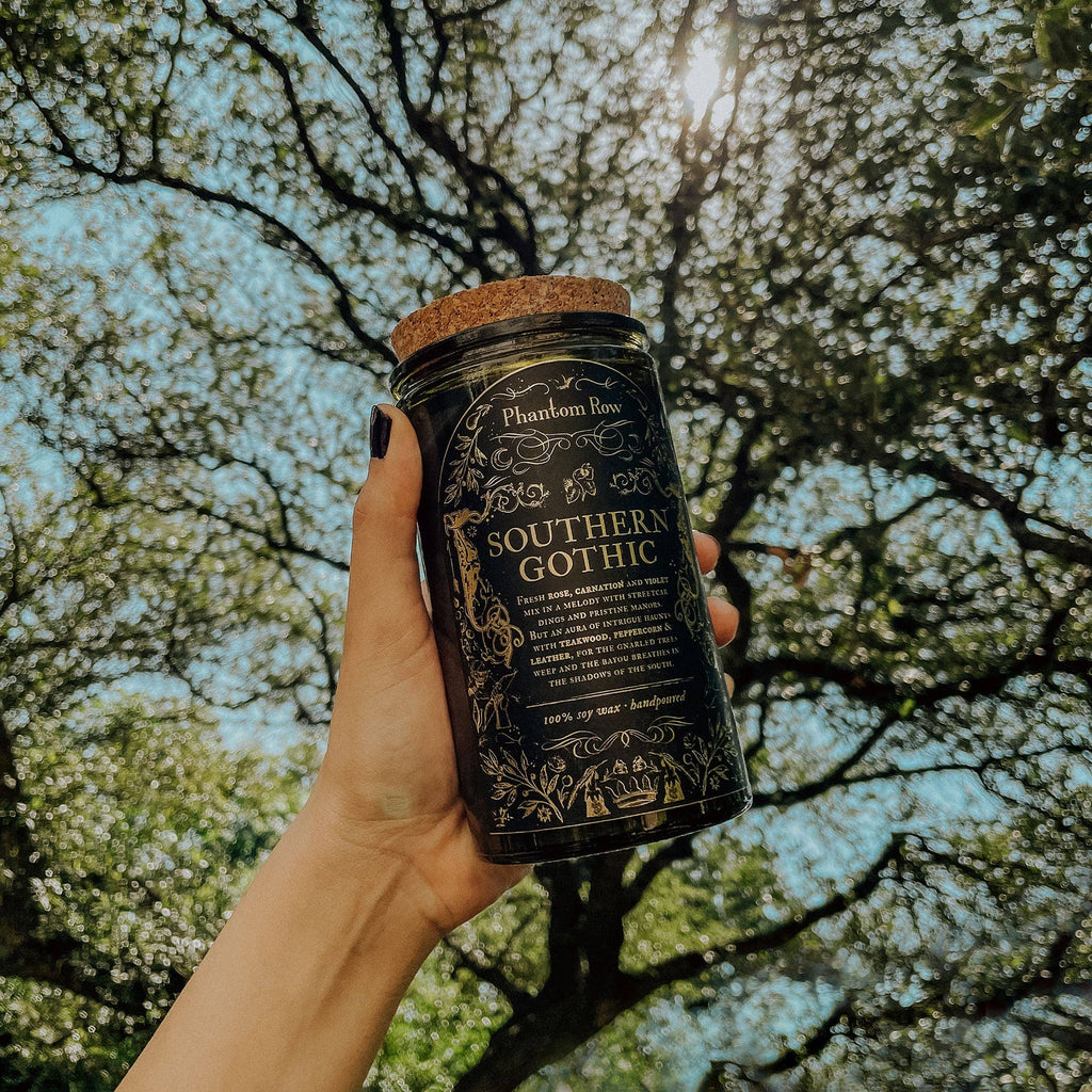 Candle - Southern Gothic | Soy Wax Jar Candle: Tall (15 oz)