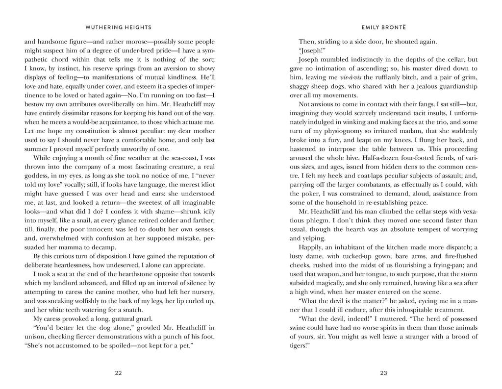 Wuthering Heights by Emily Brontë (Signature Clothbound Edition)