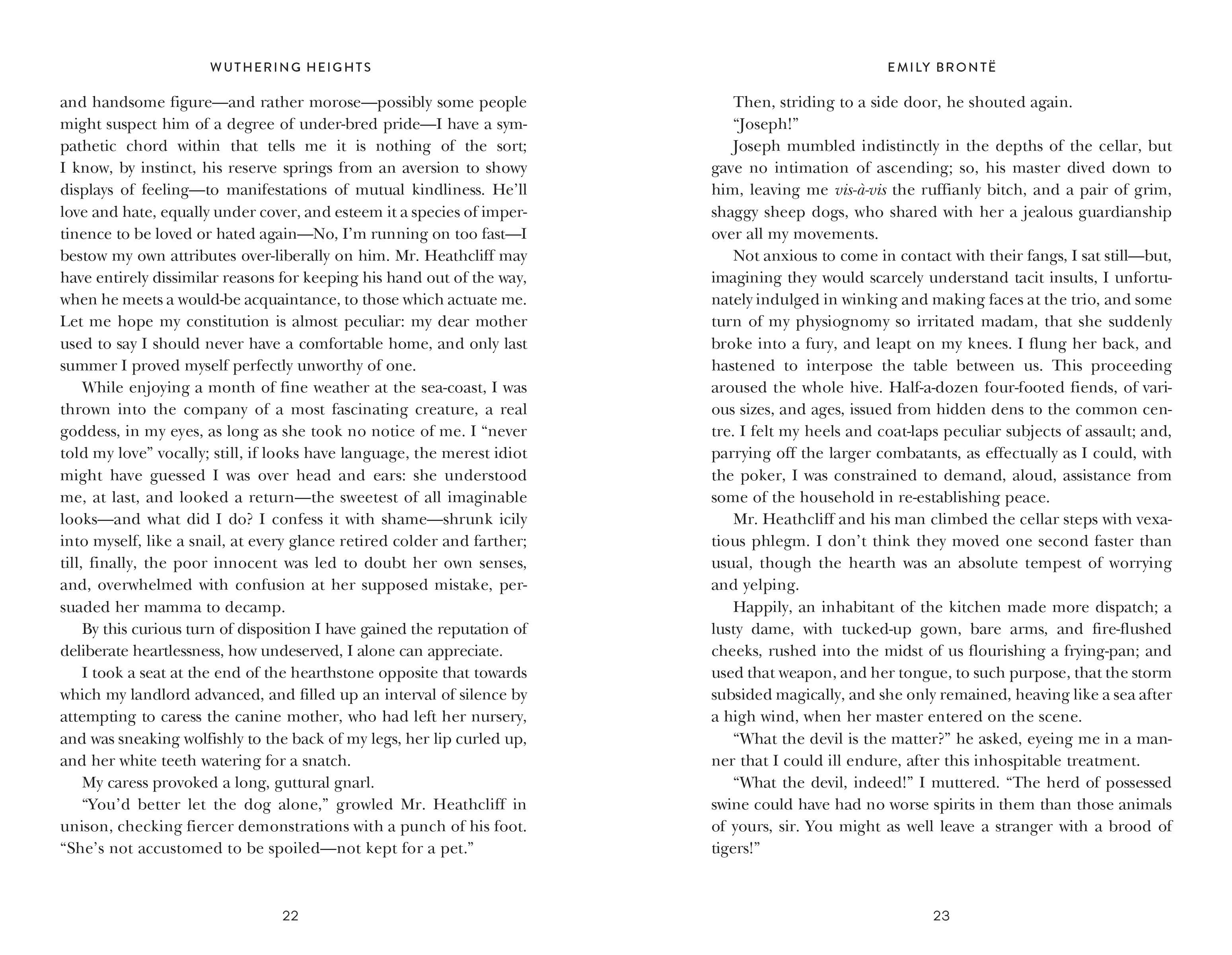 Wuthering Heights by Emily Brontë (Signature Clothbound Edition)