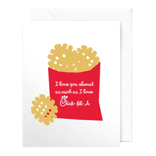 Greeting Card - Love for Chick-fil-A