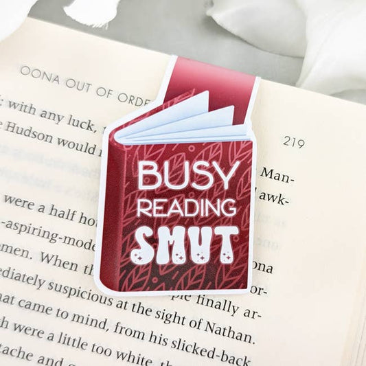 Magnetic Bookmark - Busy Reading Smut