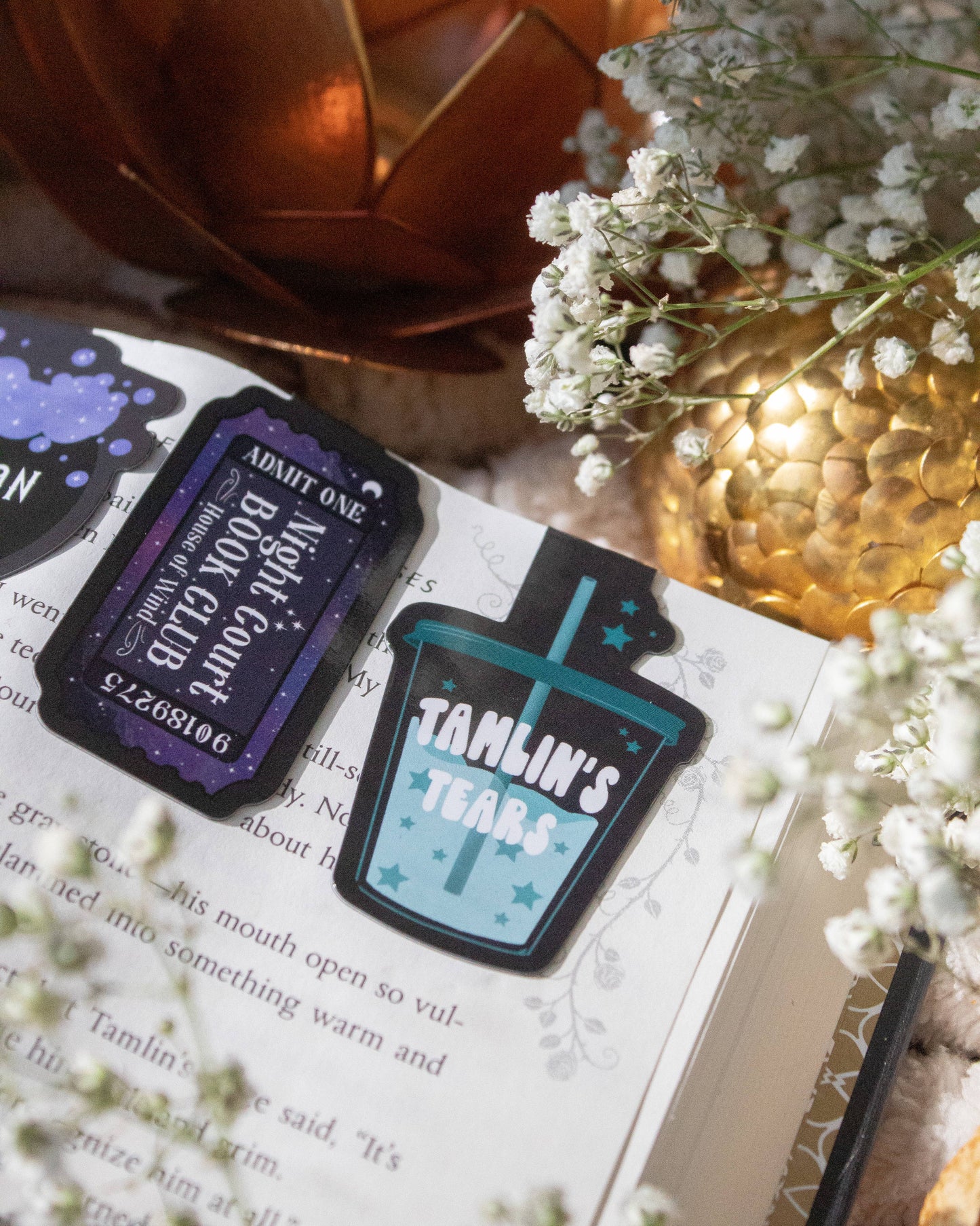 Magnetic Bookmark Set - ACOTAR - Set of 3