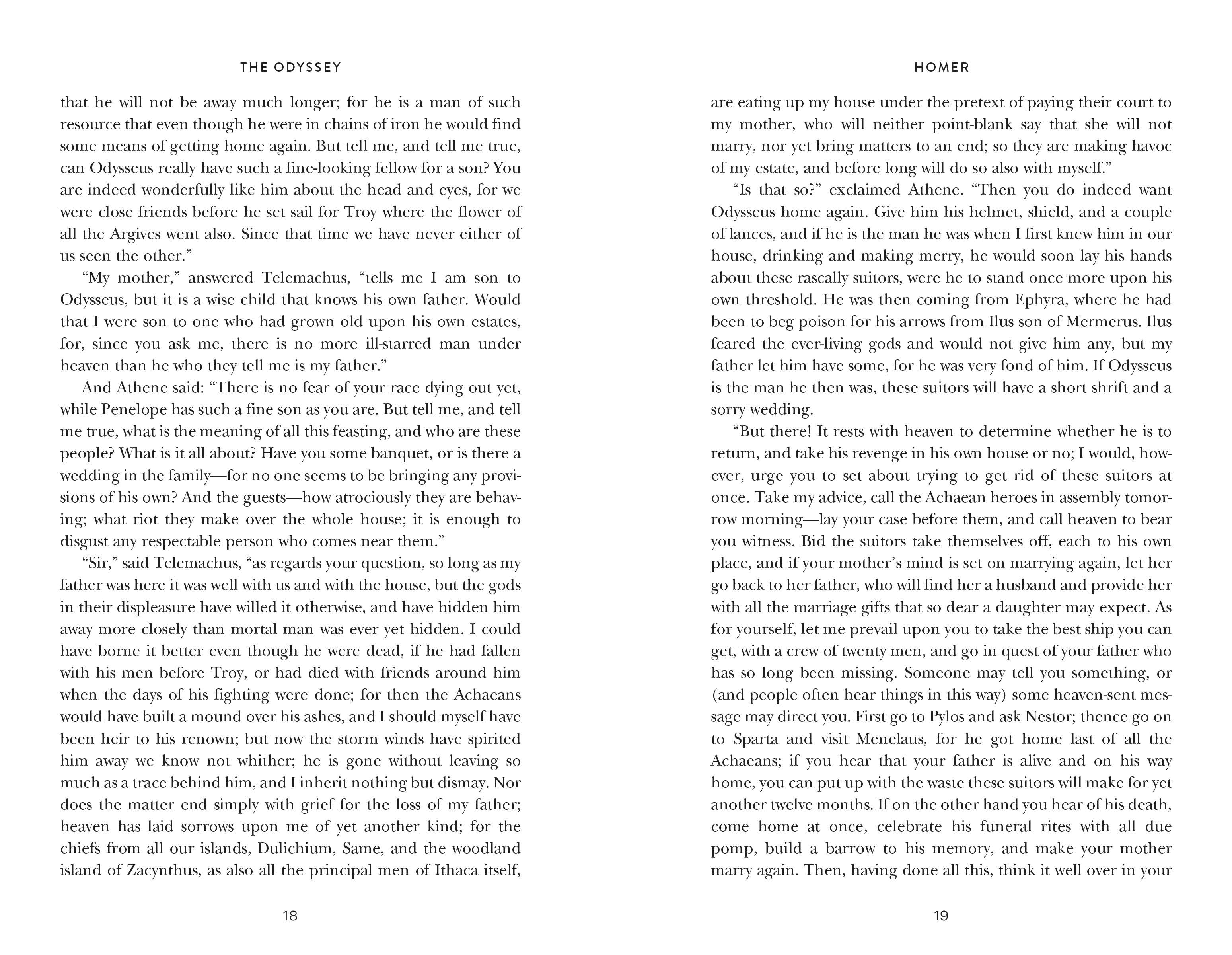 The Odyssey by Homer (Signature Clothbound Edition)