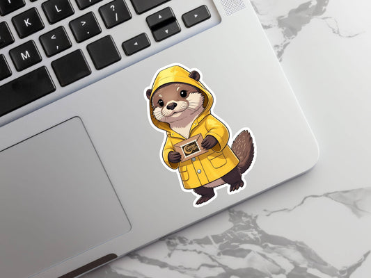 Crescent City Otter Sticker