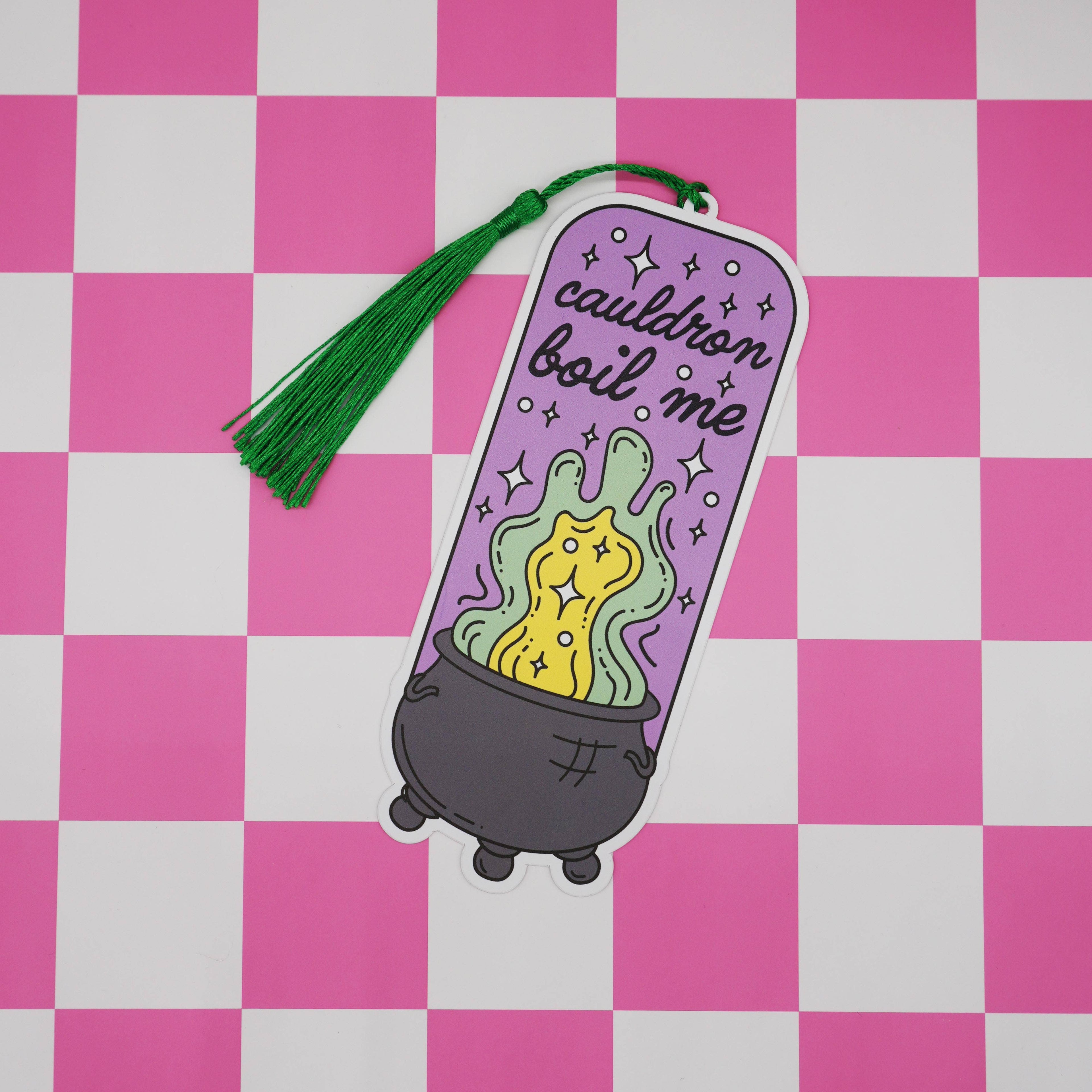 SJM - Cauldron Boil Me Bookmark