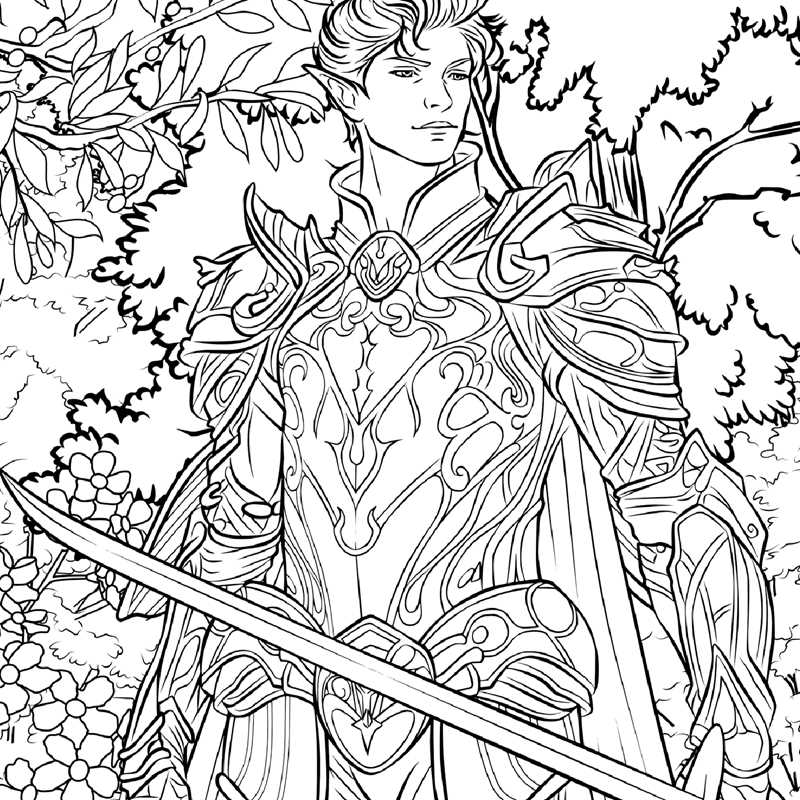 Coloring Book - Romantasy