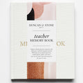 Teacher Memory Book | Teacher Notebook Journal and Gift