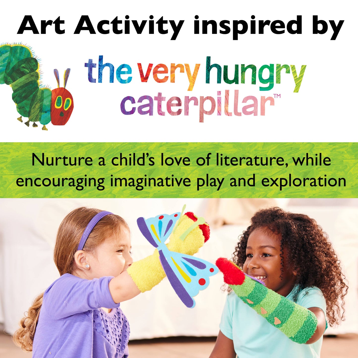 The Very Hungry Caterpillar Story Puppets Craft Kit for Kids