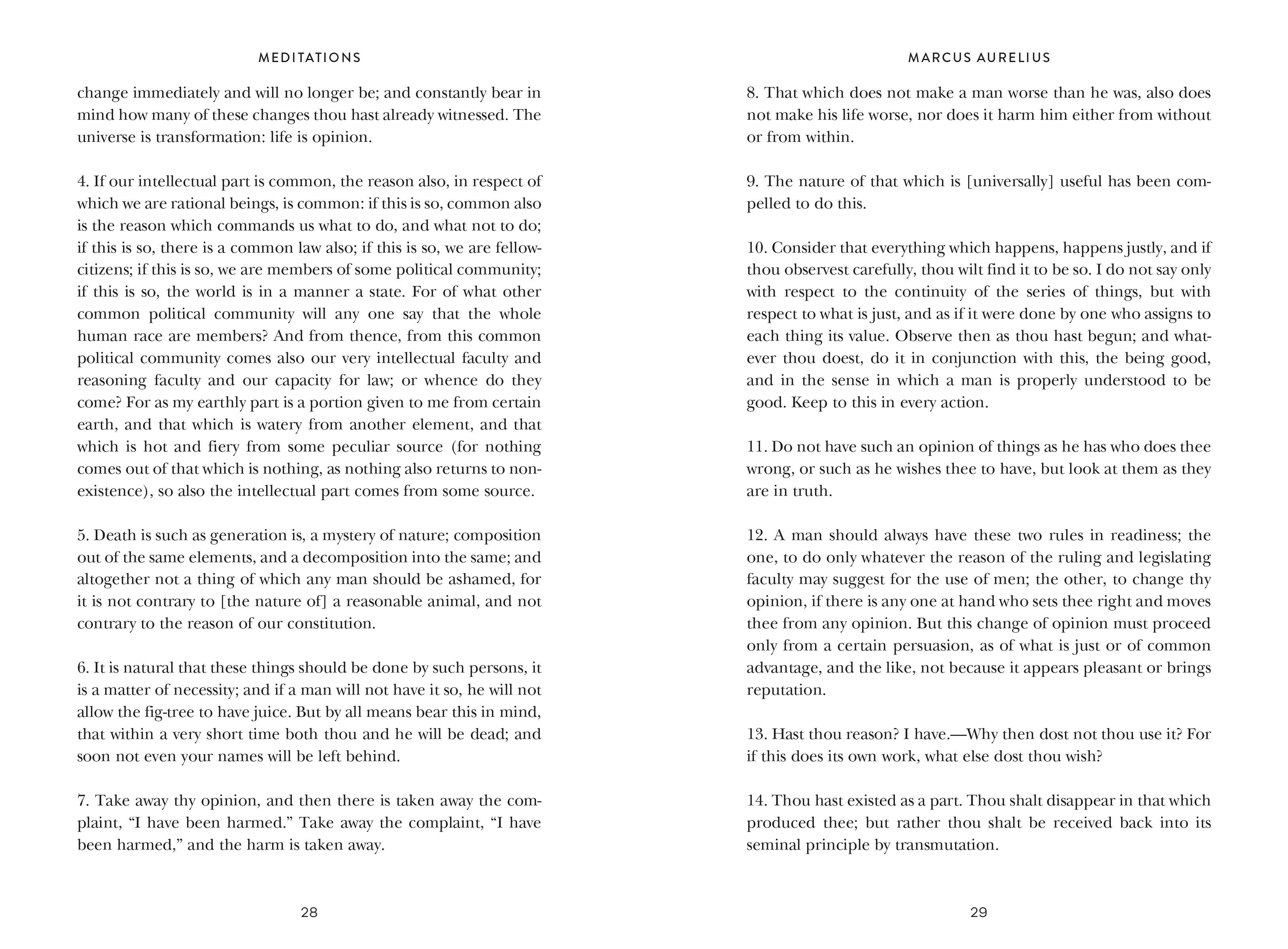 Meditations by Marcus Aurelius