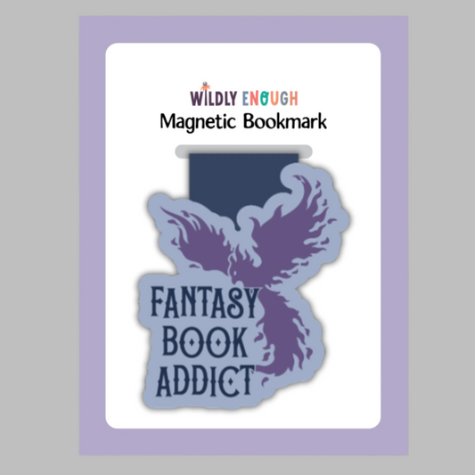 Magnetic Bookmark - Wildly Enough - Fantasy Book Addict