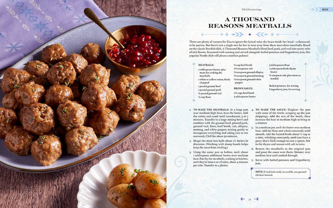 Disney Frozen: The Official Cookbook  