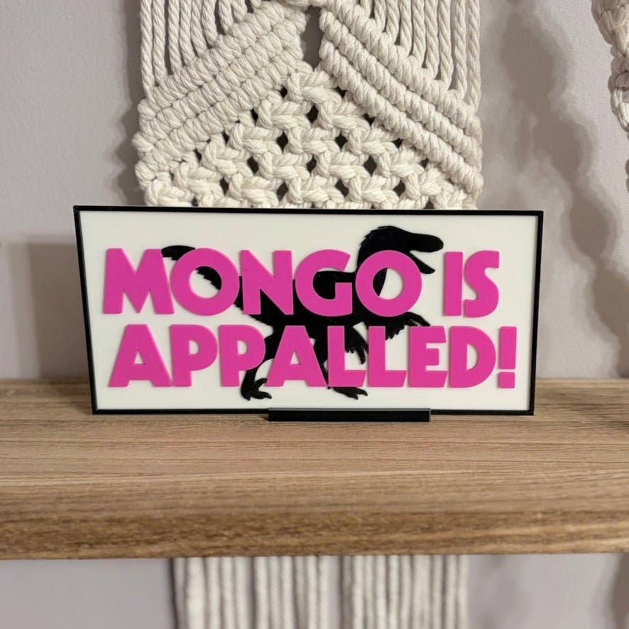 DCC Inspired "Mongo is Appalled!" Light Up Book Nook