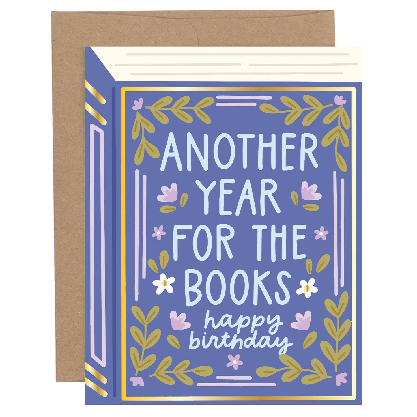 Greeting Card - Another Year Book Birthday