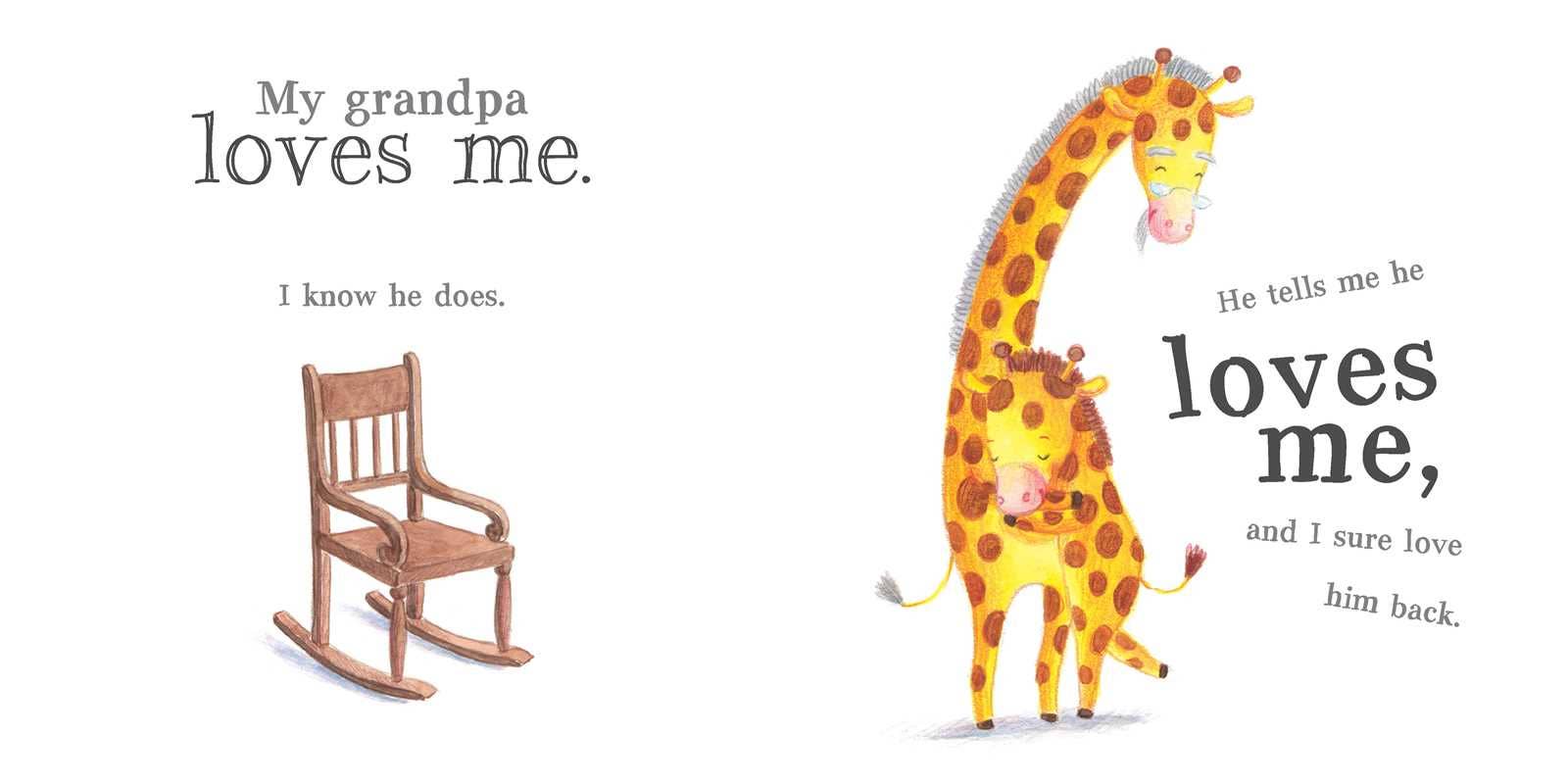 My Grandpa Loves Me by: Hardcover; 8 pages / English