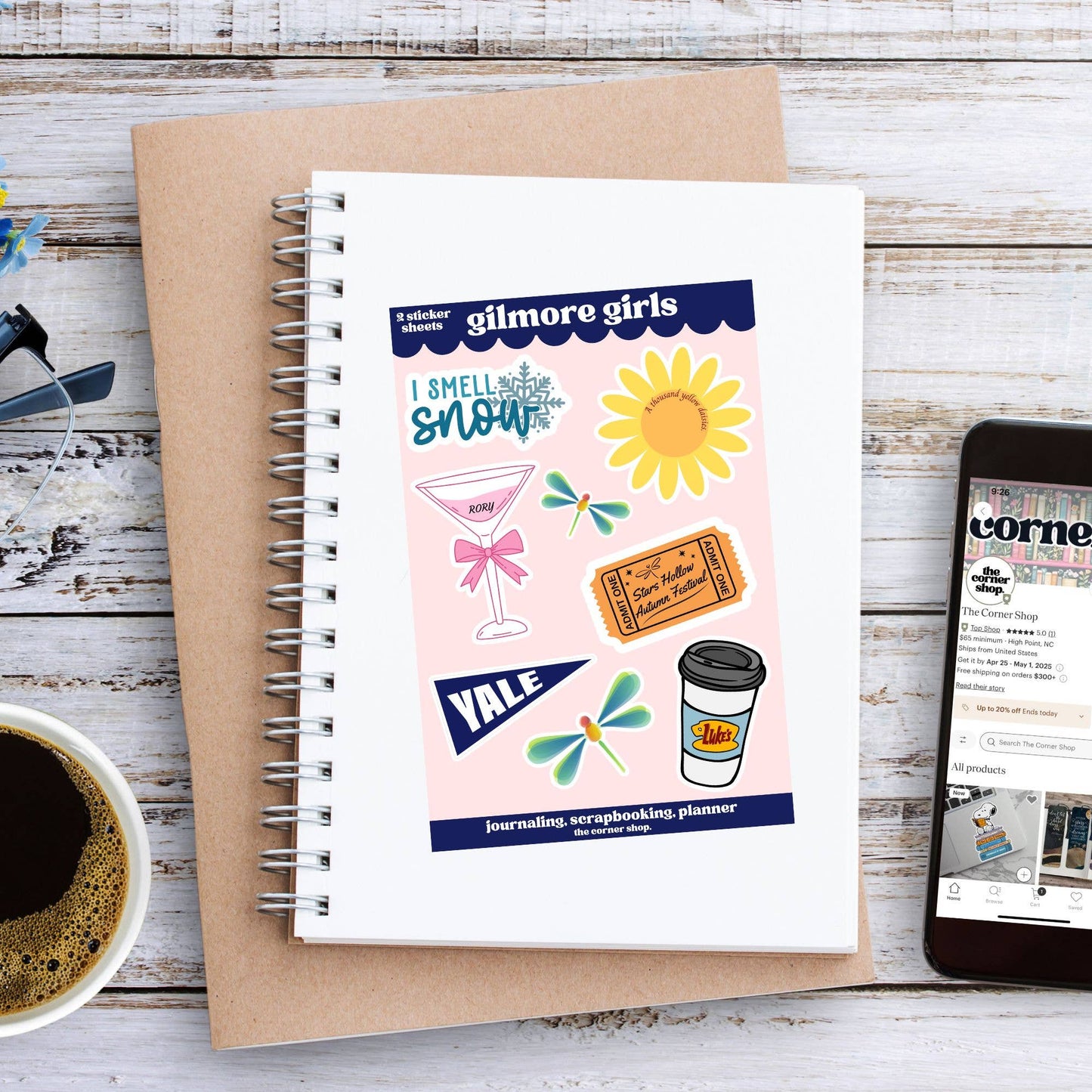 Gilmore Girls Sticker Sheets