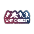 Why Choose? Hockey Romance Sticker