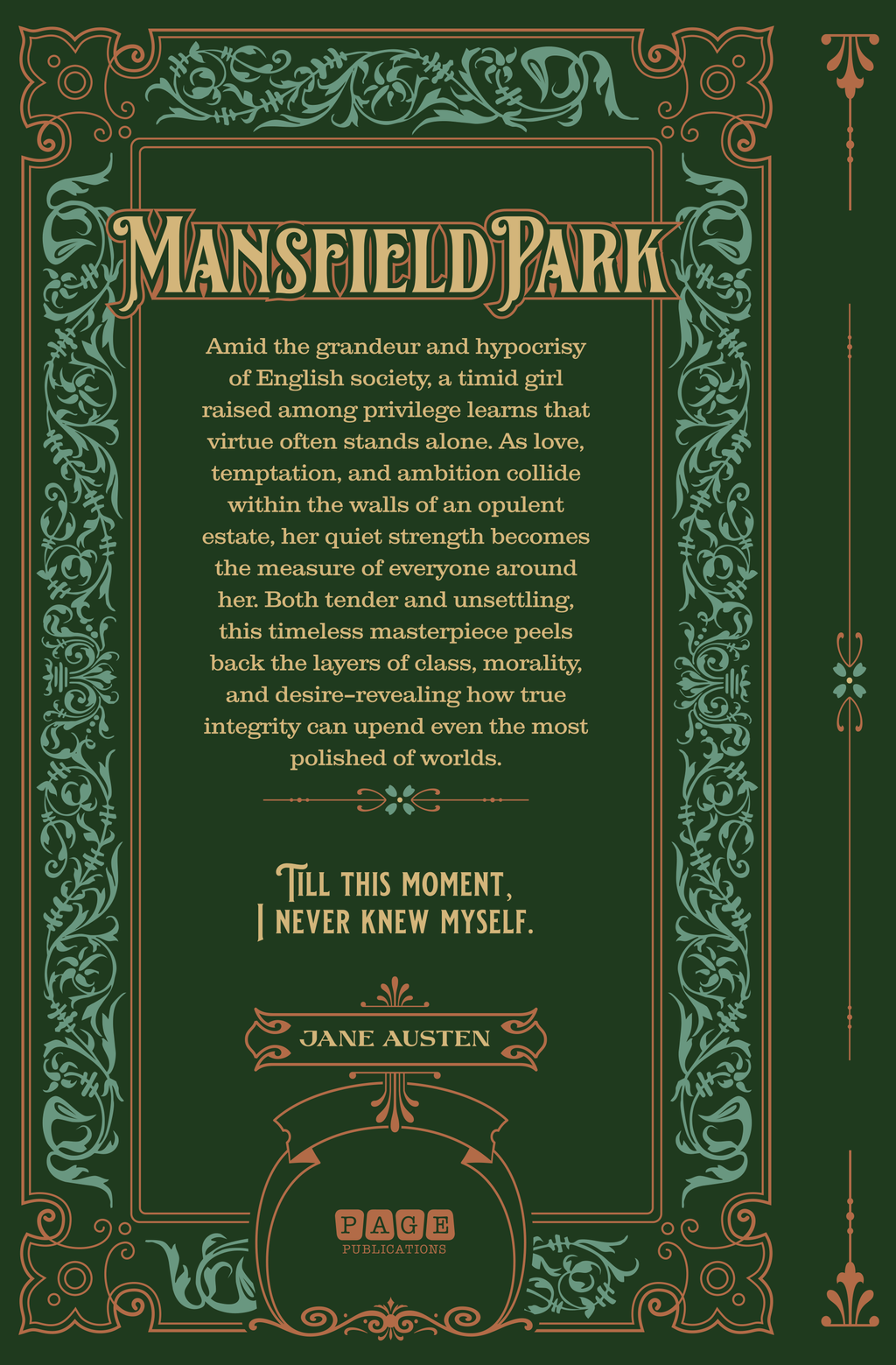 Mansfield Park (Deluxe Hardcover)
