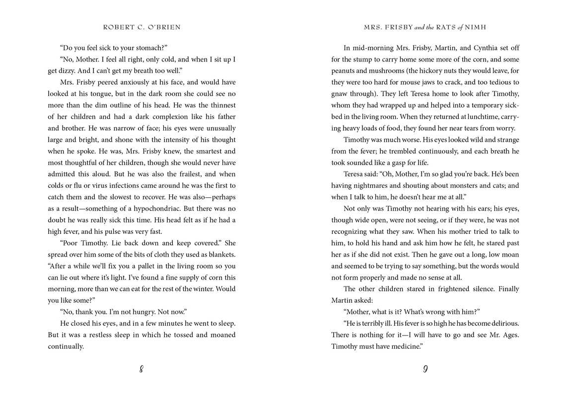 Mrs. Frisby and the Rats of Nimh (50th Anniversary Edition)