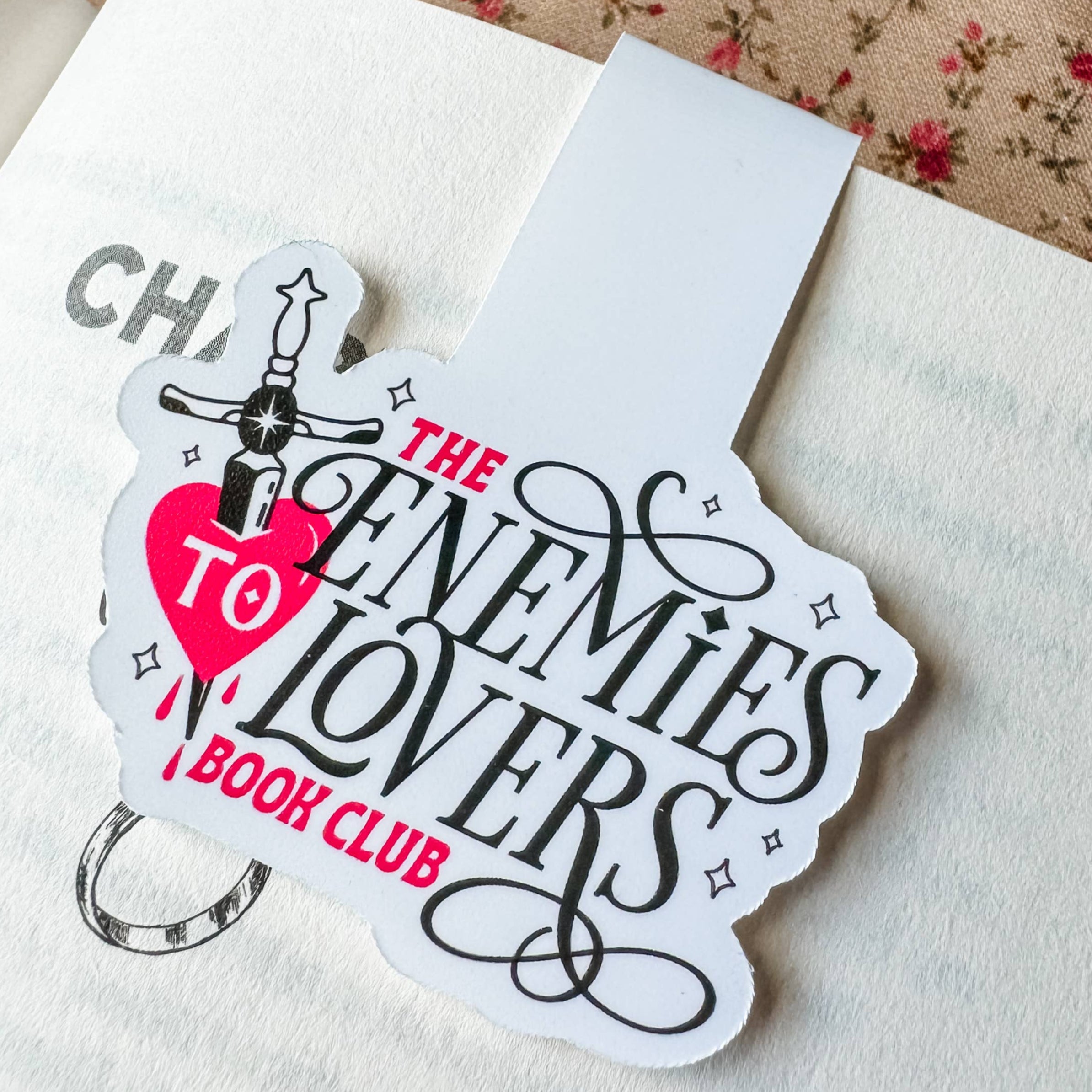 Magnetic Bookmark - Enemies to Lovers