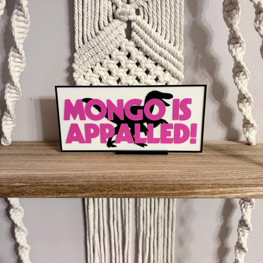 DCC Inspired "Mongo is Appalled!" Light Up Book Nook