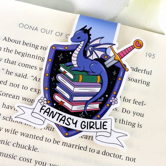 Magnetic Bookmark - Fantasy Girlie