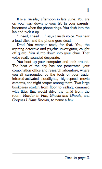 House Of Danger, Children's Book