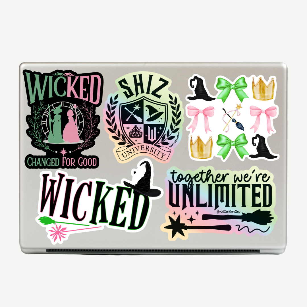 Wicked Movie Musical Changed for Good Sticker
