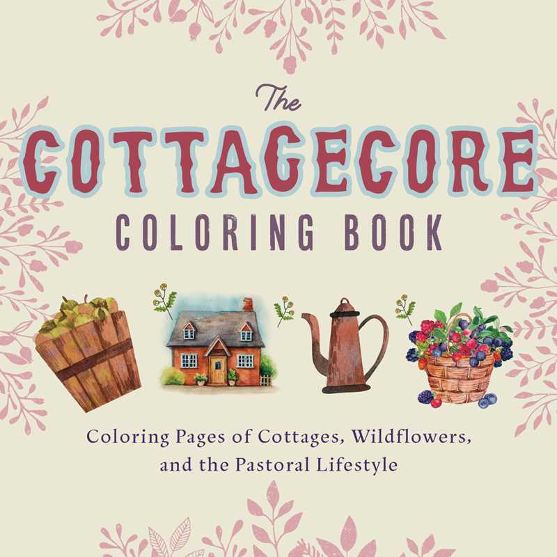 Coloring Book - Cottagecore