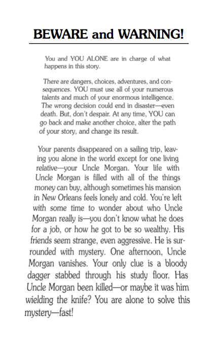Blood On The Handle, Children's Book