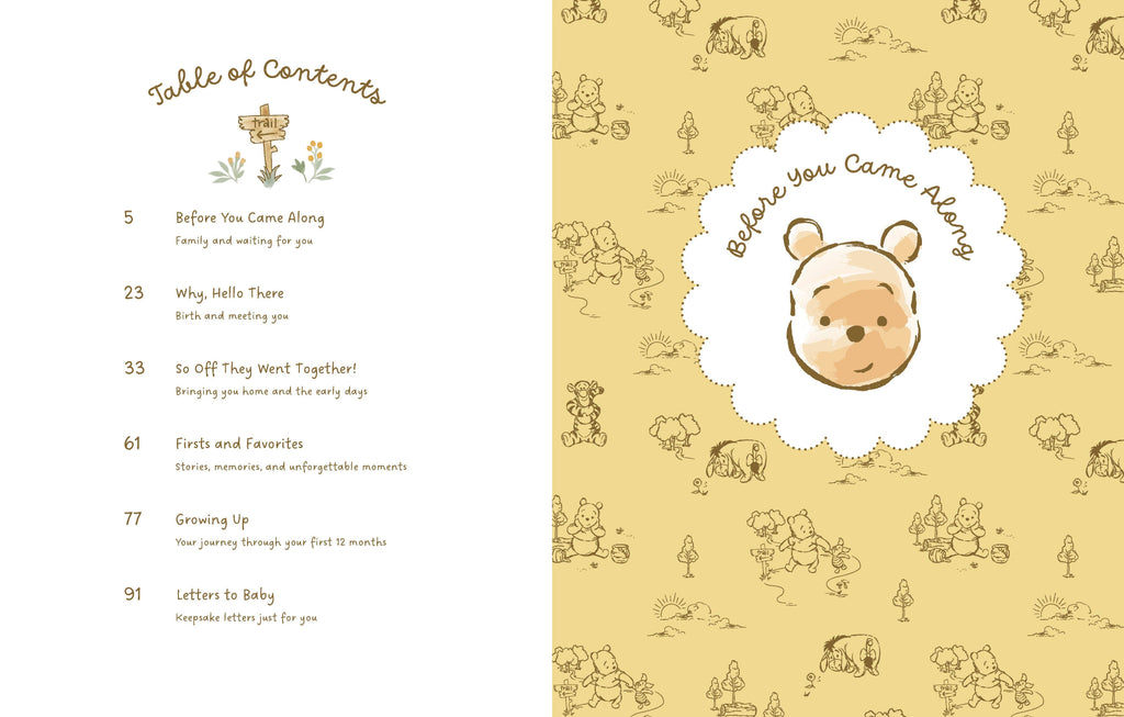 Disney Winnie the Pooh Baby Book