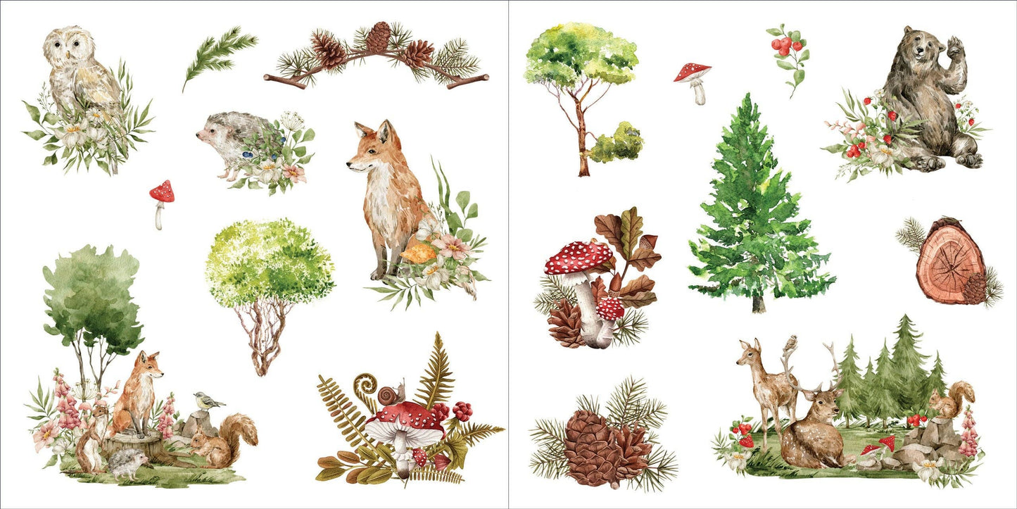 Peter Pauper Press - Bunches of Botanicals Sticker Book (500 stickers)