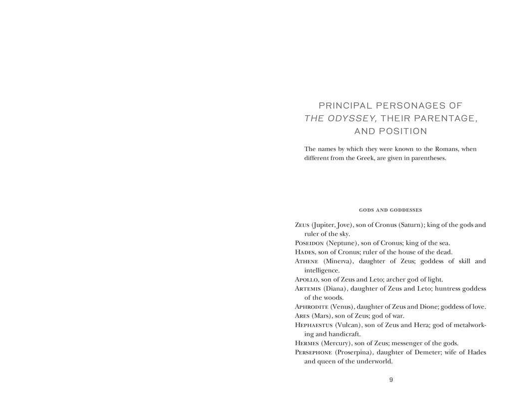 The Odyssey by Homer (Signature Clothbound Edition)