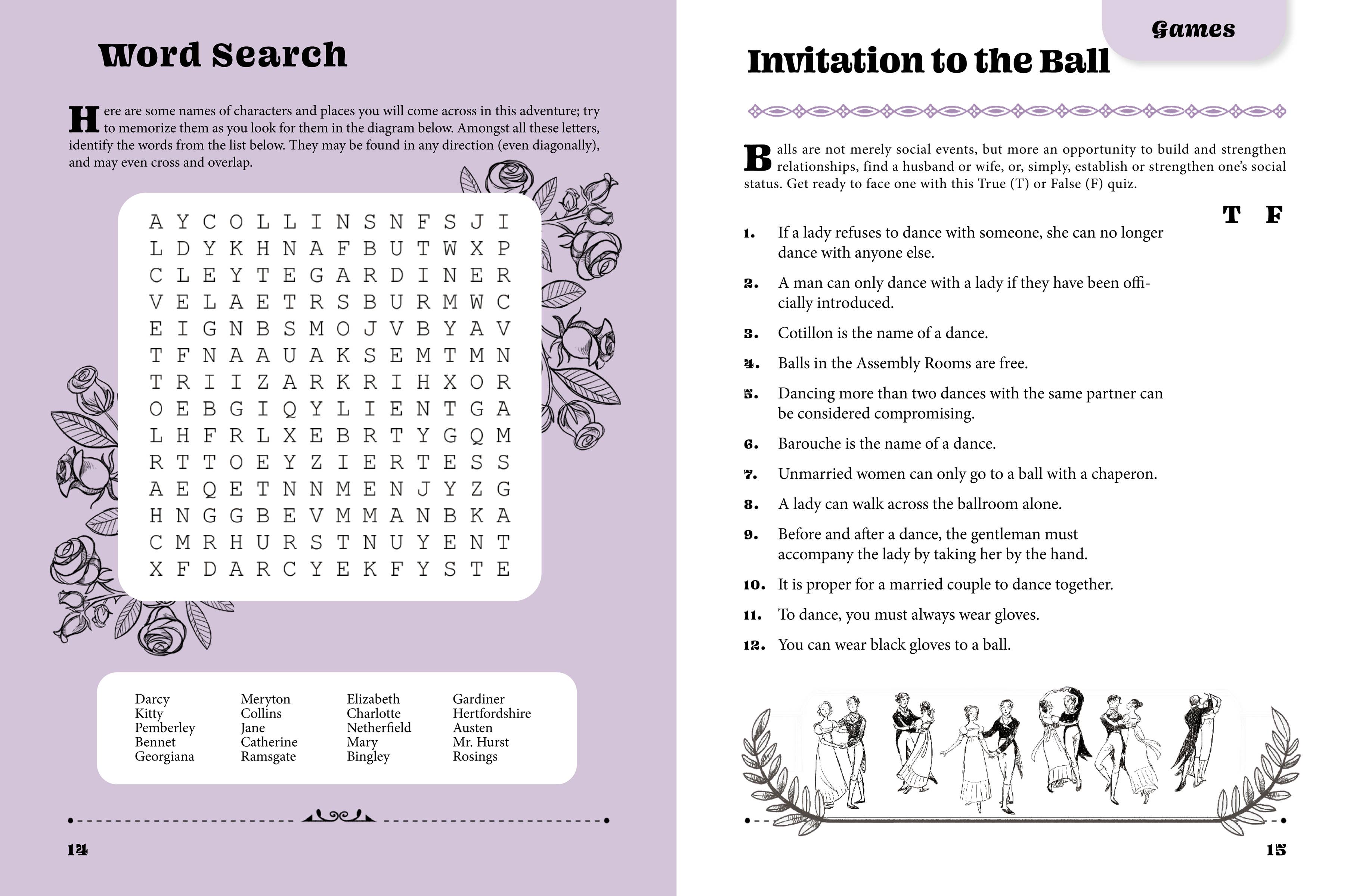 Pride and Prejudice: Puzzles & Games for Avid Readers