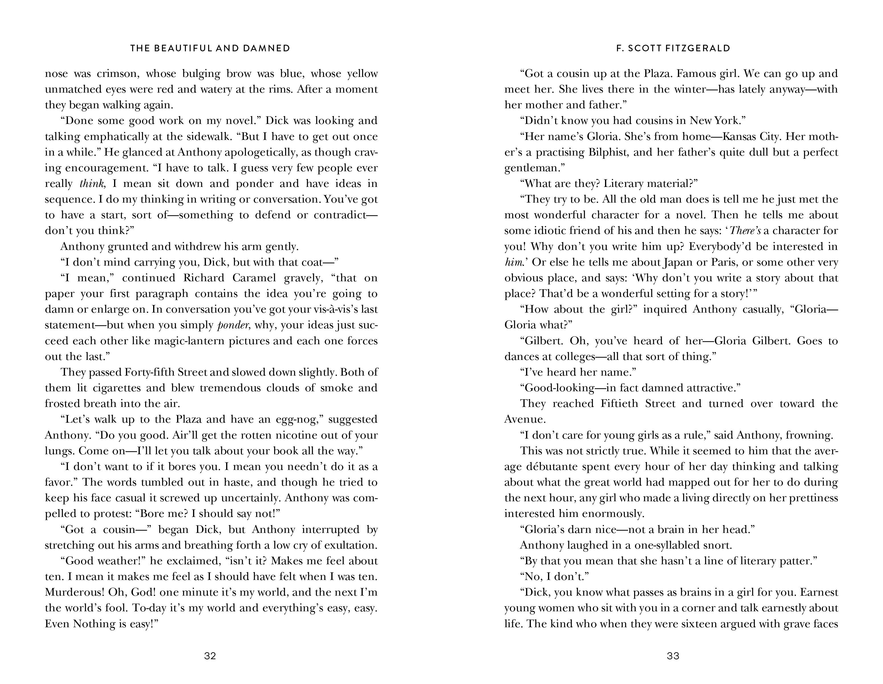 The Beautiful and Damned by F. Scott Fitzgerald (Signature Clothbound Edition)