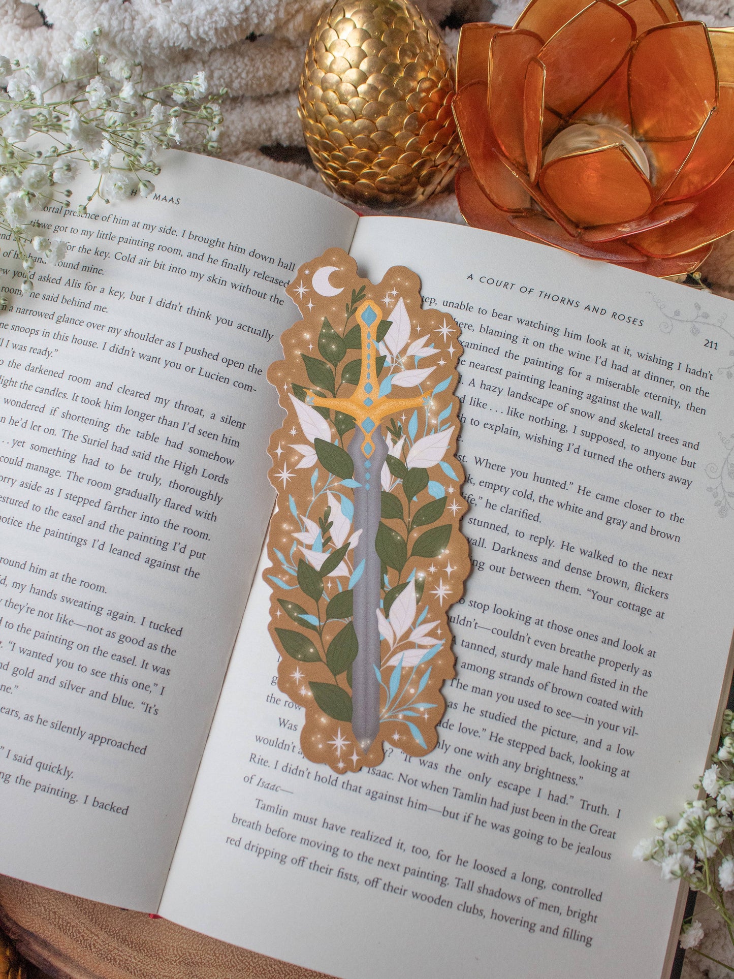 Sword Of Corbois Die-Cut Bookmark | Everflame