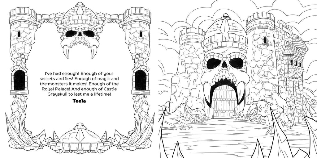 Coloring Book - Masters of the Universe: Revelation