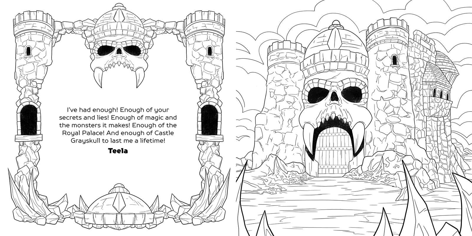 Coloring Book - Masters of the Universe: Revelation