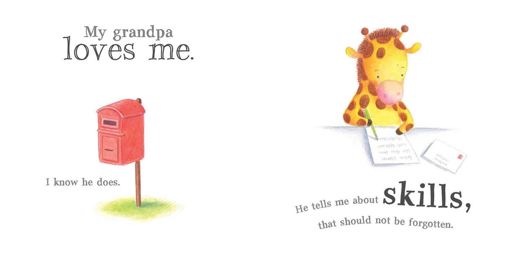 My Grandpa Loves Me by: Hardcover; 8 pages / English