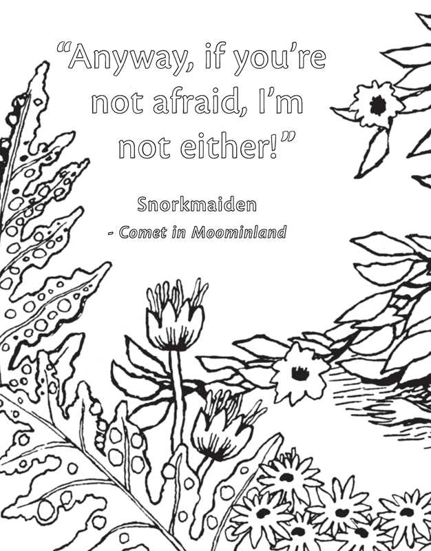 Coloring Book - Moomin