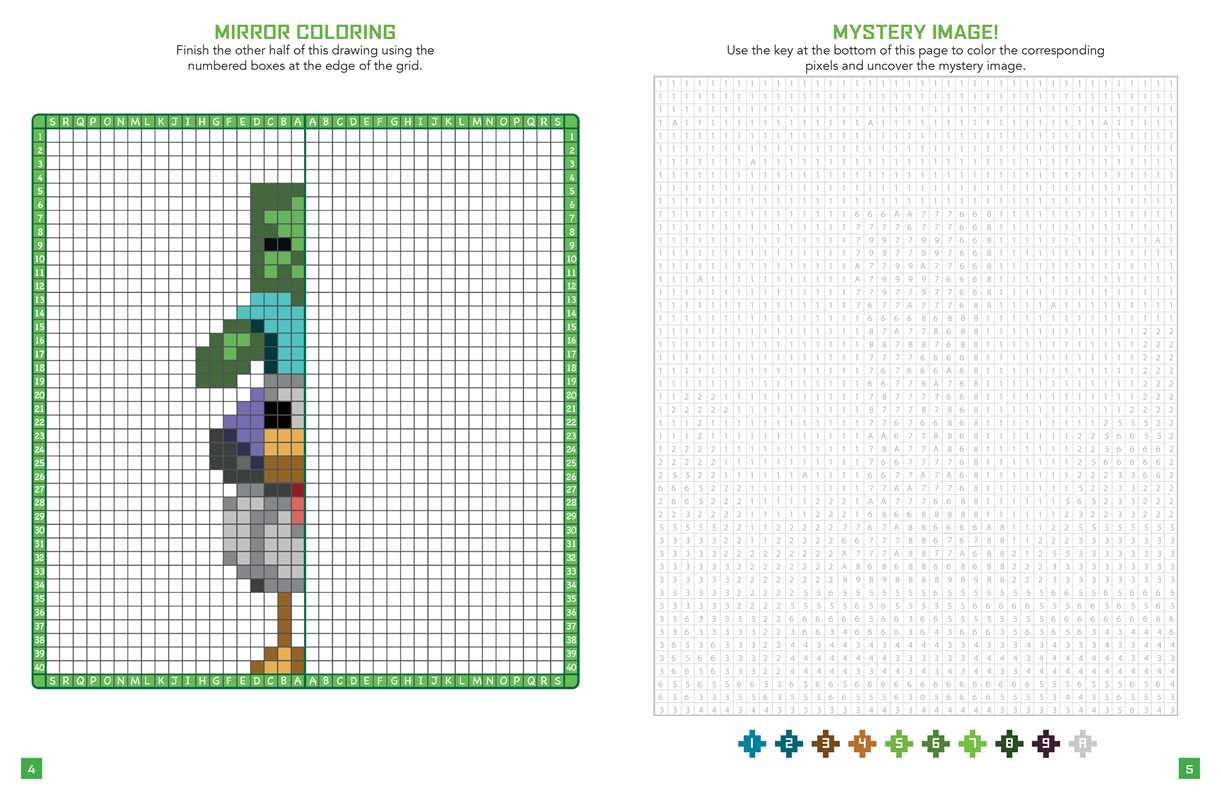 Coloring Book - Unofficial Minecraft Pixel
