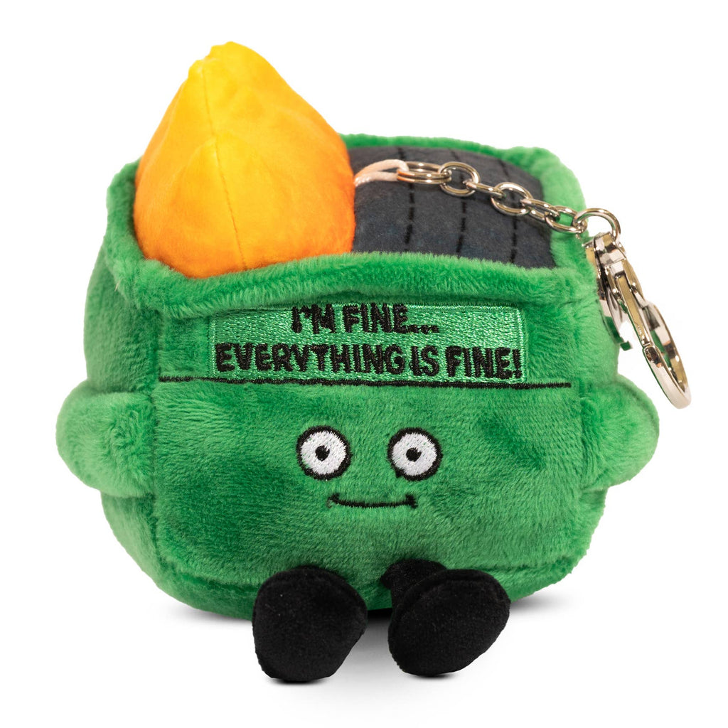 Bag Charm - Dumpster Fire Plush