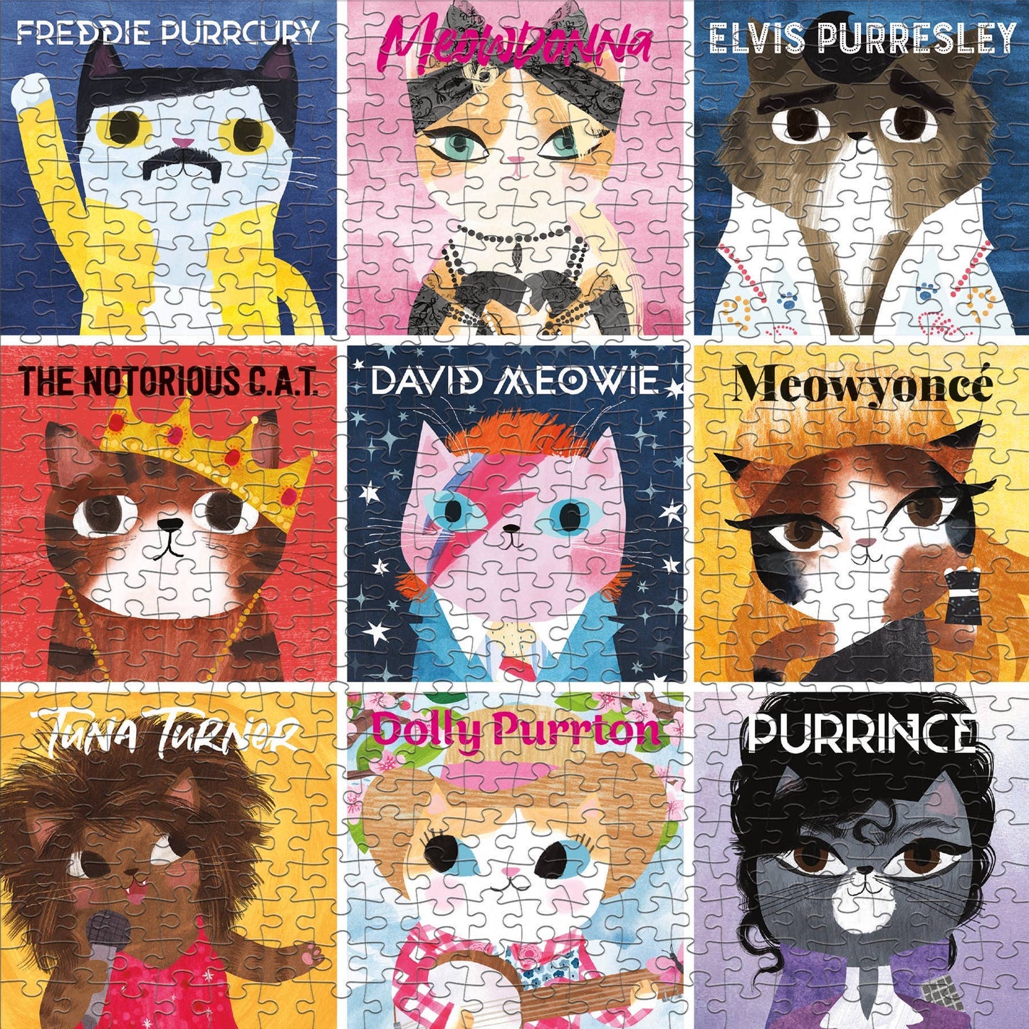 Puzzle - Music Cats 500 Piece Family Puzzle