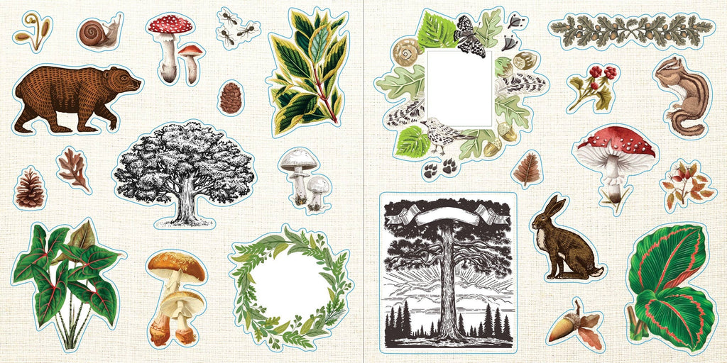Sticker Book - Loads of Ephemera (580 stickers)