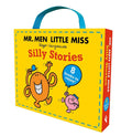 Mr. Men Little Miss Silly Stories Collection: 8 Book Box-Set: 8 Funny Classic Illustrated Stories for children in a gift-set carry case cover image