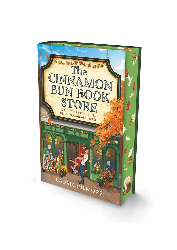 The Cinnamon Bun Book Store (Deluxe Edition): Brand new for 2026 the hardback deluxe edition of readers favorite Dream Harbor romance cover image