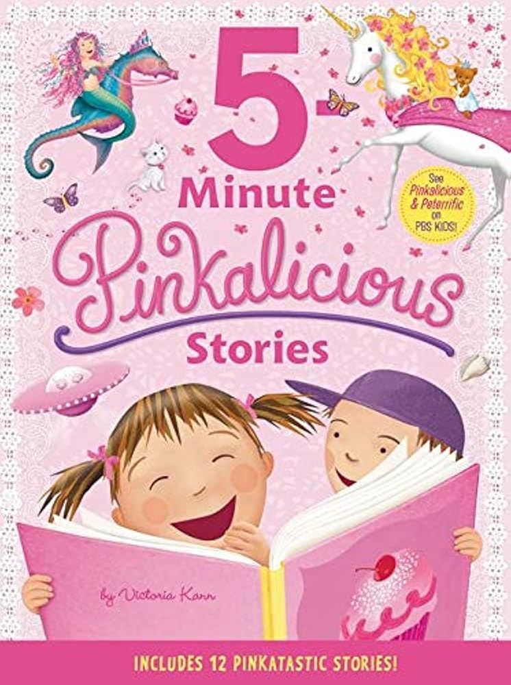 Pinkalicious: 5-Minute Pinkalicious Stories: Includes 12 Pinkatastic Stories! cover image