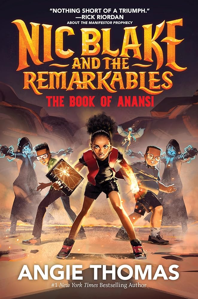 Nic Blake and the Remarkables: The Book of Anansi cover image