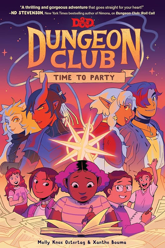 Dungeons & Dragons: Dungeon Club: Time to Party: A Graphic Novel (Dungeons & Dragons: Dungeon Club, 2) cover image