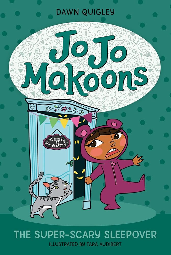 Jo Jo Makoons: The Super-Scary Sleepover (Jo Jo, 5) cover image