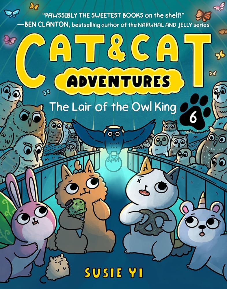 Cat & Cat Adventures: The Lair of the Owl King: A Graphic Novel cover image
